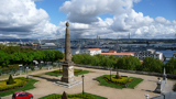 Blick aus meinem Zimmer im Parador Ferrol